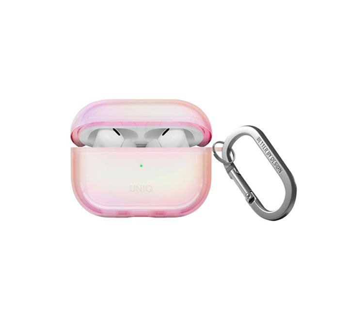 Uniq Iridescia Airpods Pro 2nd Gen Hang Case - Pink Prism