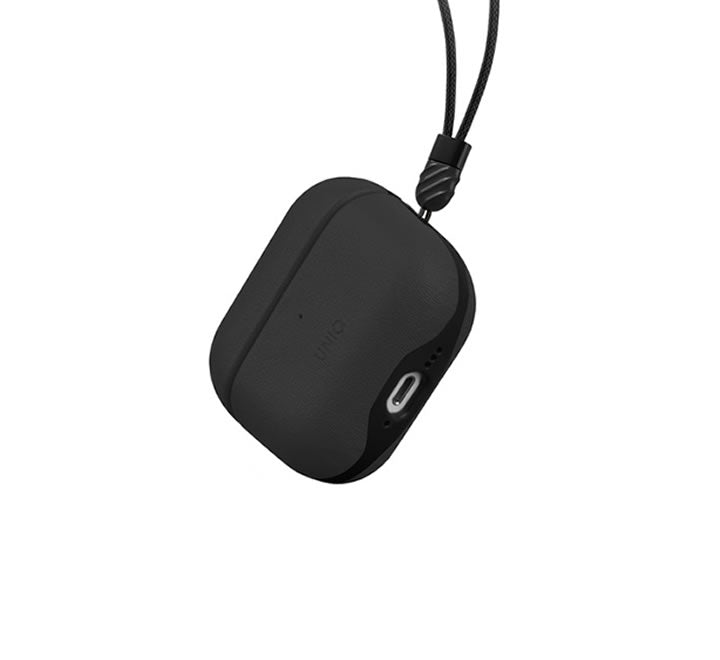Uniq Lyden Airpods 4th Gen Hang Case - Dallas Black (Black)