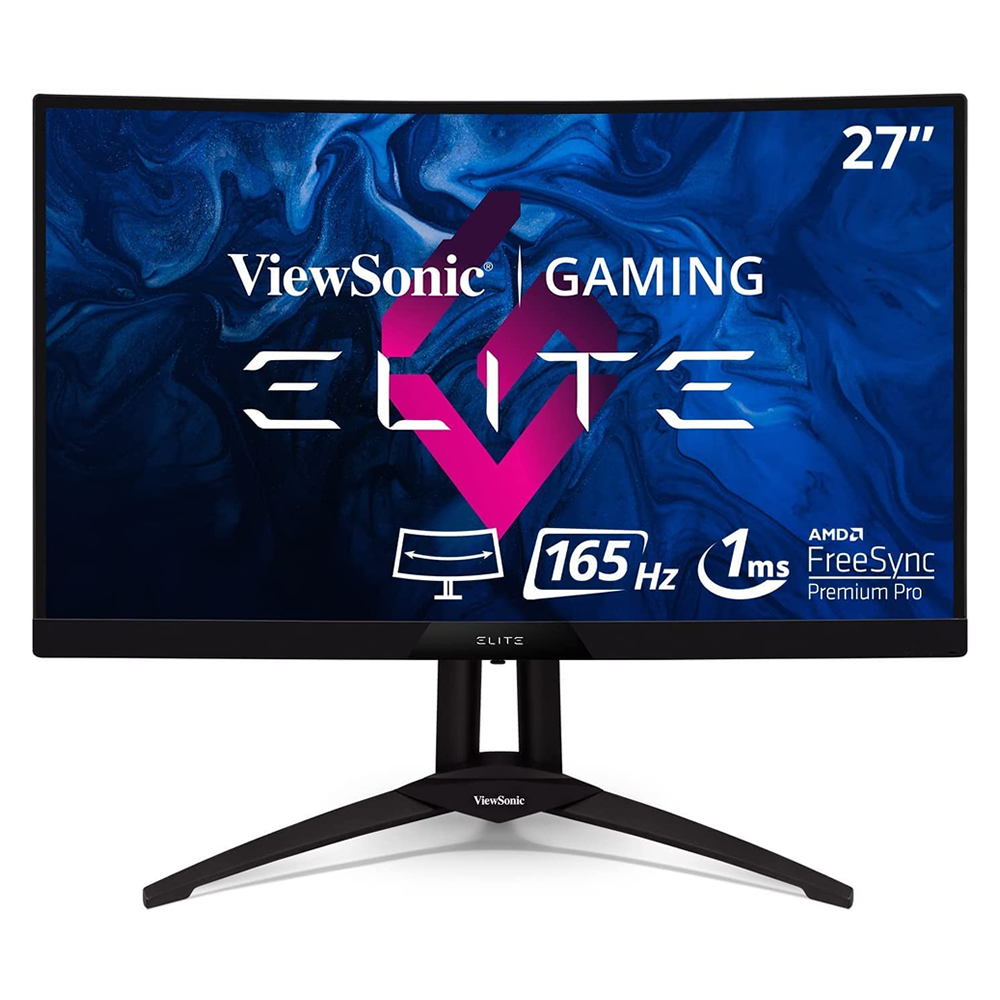 ViewSonic ELITE XG270QC 27 Inch Curved 1440p 1ms 165Hz Gaming Monitor