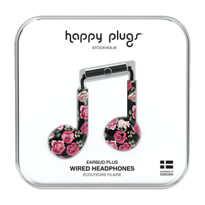Vintage Roses Wired Headphone