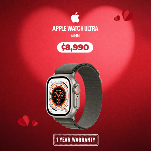 Apple Watch Ultra S8 + Cellular 49mm Titanium Case