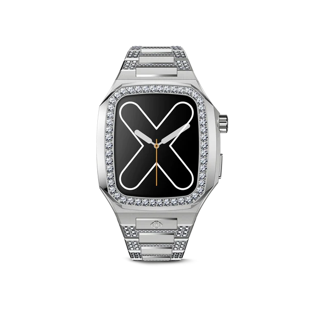 Apple Watch 41mm Case - EVD - Iced Silver WC-EVDI41-SL