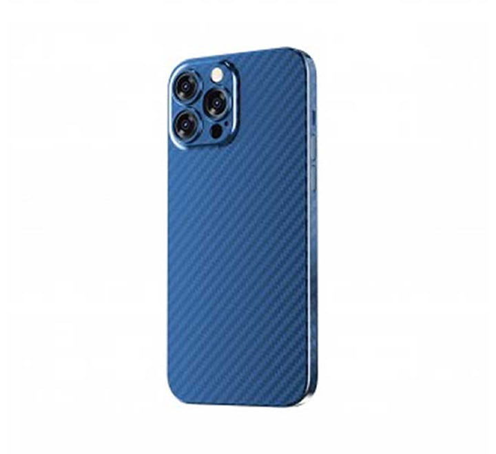 iPhone 13 6.1" Green Fibra de Carbon Case - Blue
