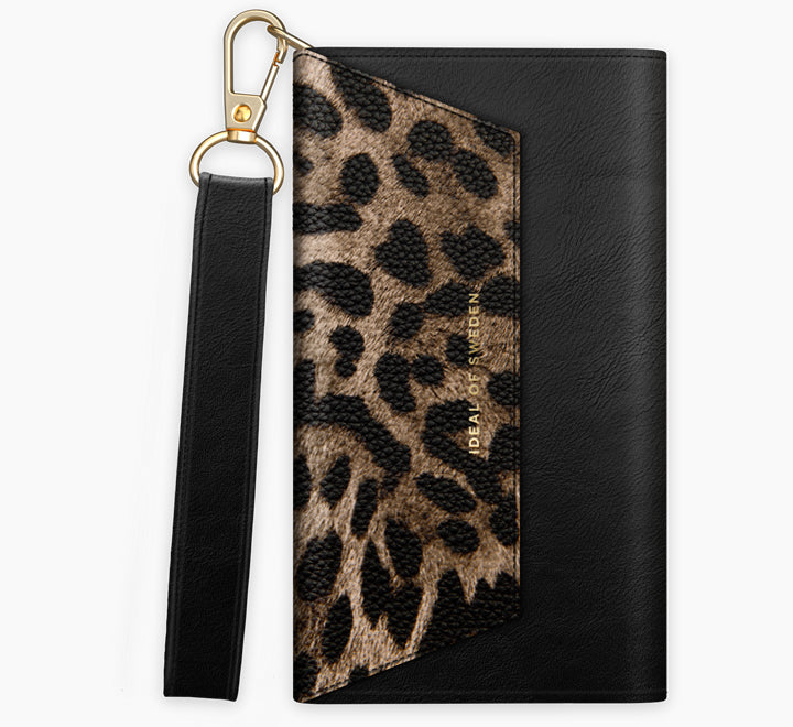 iPhone 13 Cassette Clutch Midnight Leopard