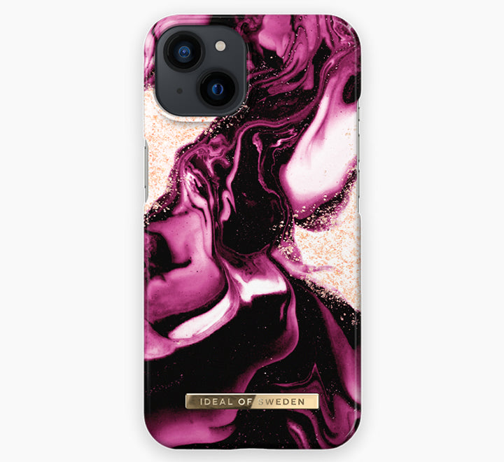 iPhone 13 Mini Fashion Case Golden Ruby