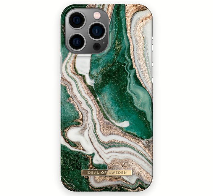 iPhone 13 Pro Fashion Case Golden Jade