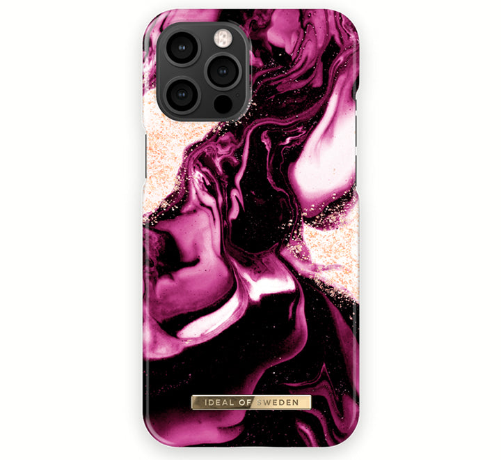 iPhone 13 Pro Fashion Case Golden Ruby