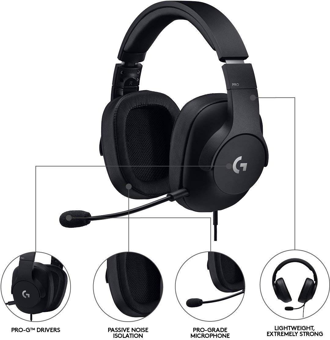 Logitech PRO X Gaming Headset 7.1