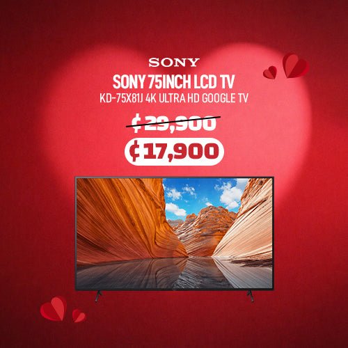 Sony LCD KD-75X81J CEP LCD TV 75inch