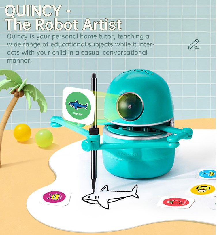 Quincy™, Le Robot Artiste Dessinateur